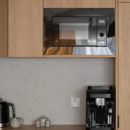 Stylish With Air Conditioning And A Workspace In The Center Of By Renters Warschau