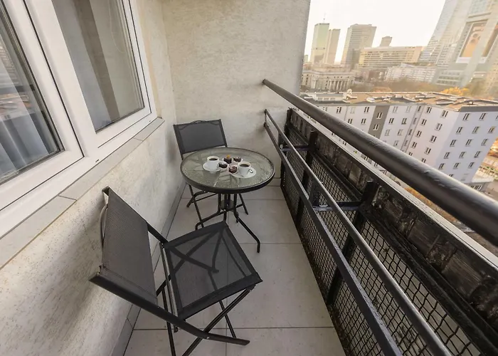 Stylish With Air Conditioning And A Workspace In The Center Of By Renters Apartment Warsaw